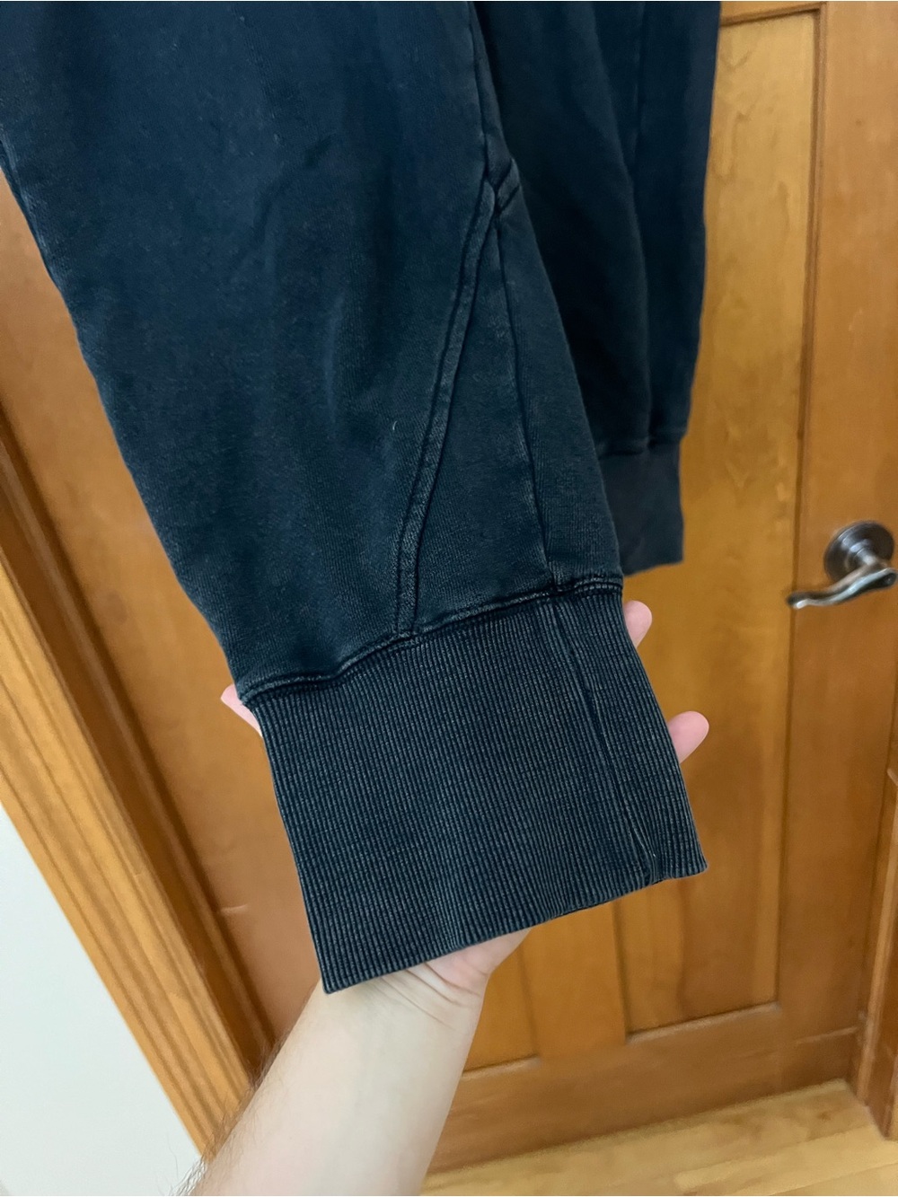 Free People June Bug Cargo Sweatpants Blue Gray Size Large - Picture 4 of 11